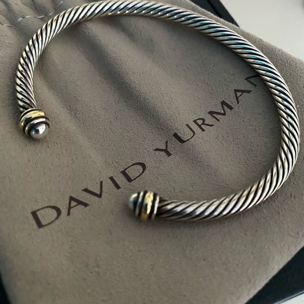 DY Cable Classics Bracelet with 18k Gold